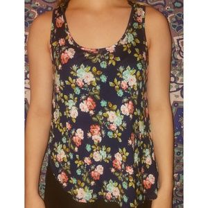 navy blue tank